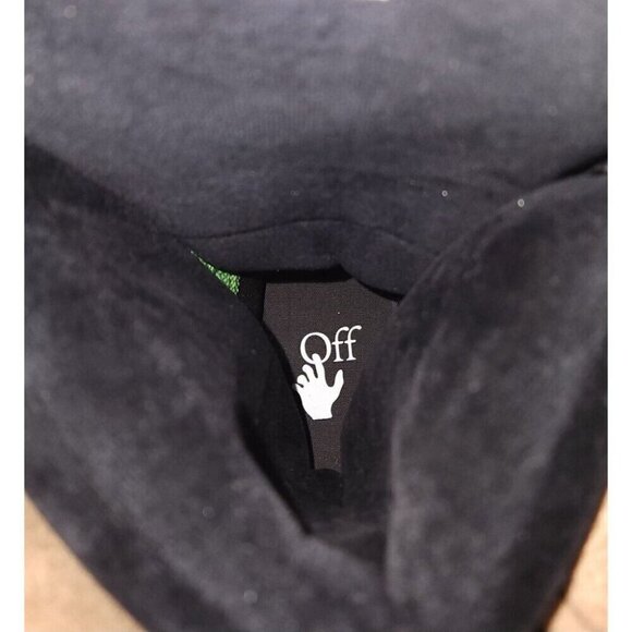 Off-White High Top Snow Sneaker Boots EU 40 US 10 Women's Black Brown Virgil - Picture 12 of 15